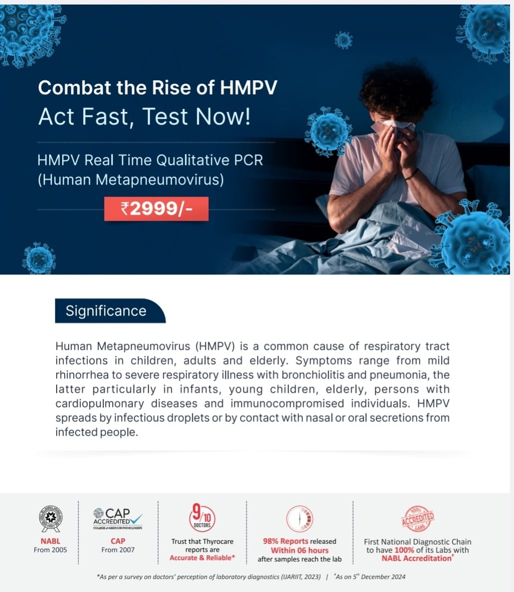 HMPV TESTS IN YELAHANKA