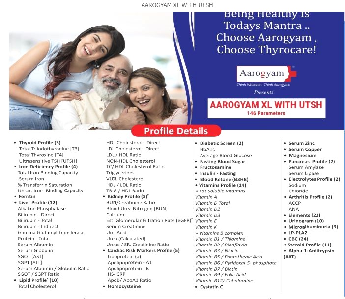 Aarogyam XL full body checkup